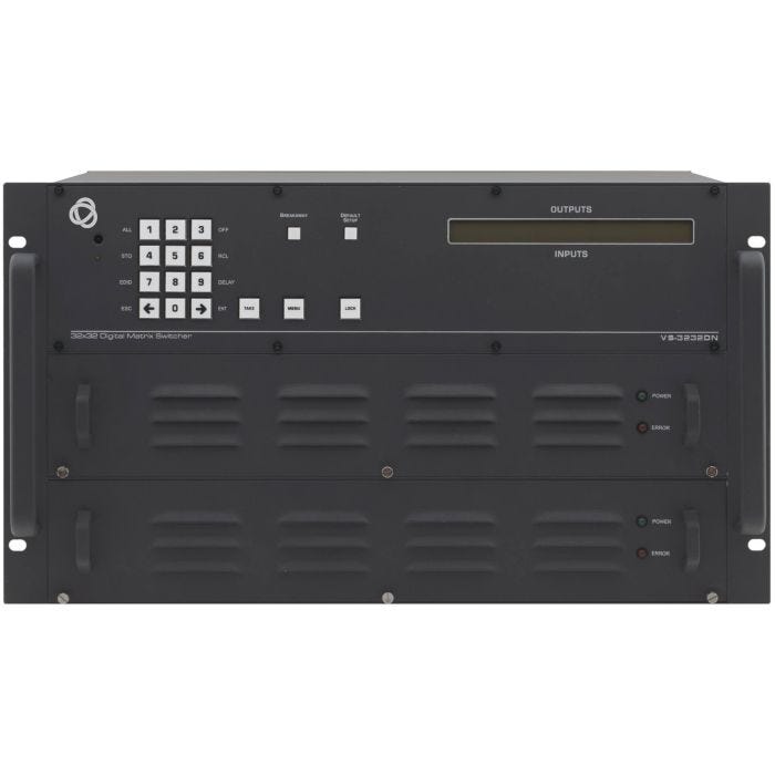 Kramer Electronics VS-3232DN-EM châssis de réseaux Noir