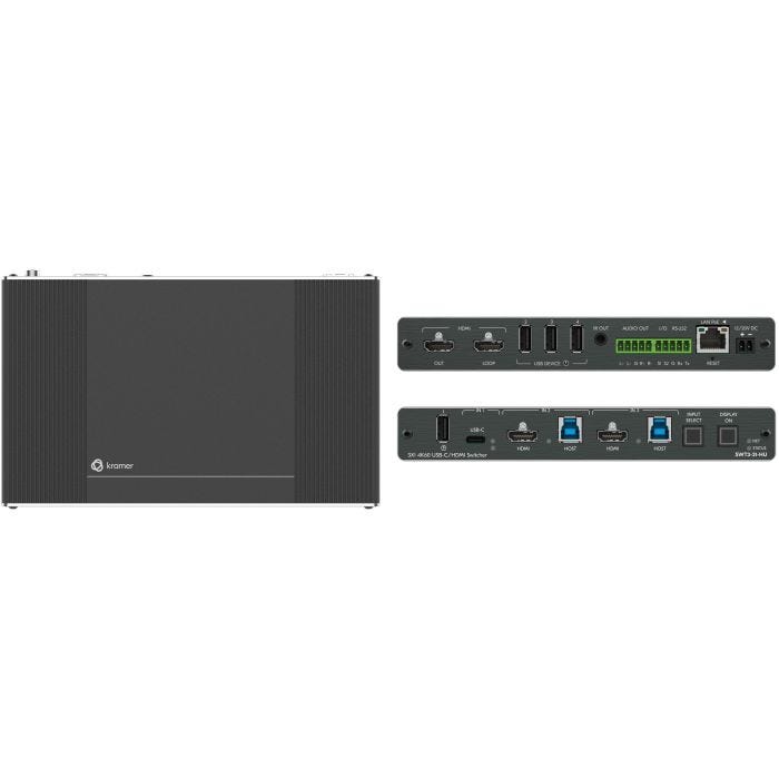 Kramer Electronics SWT3-31-HU HDMI/MiniDP/VGA/USB-C