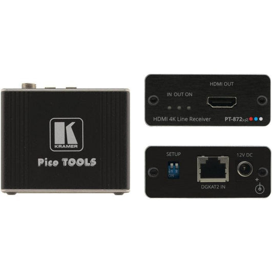 Kramer Electronics PT-872XR Émetteur et récepteur AV Noir