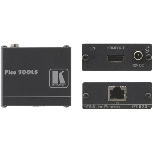 Kramer Electronics PT-572+ extension audio/video Récepteur AV Noir