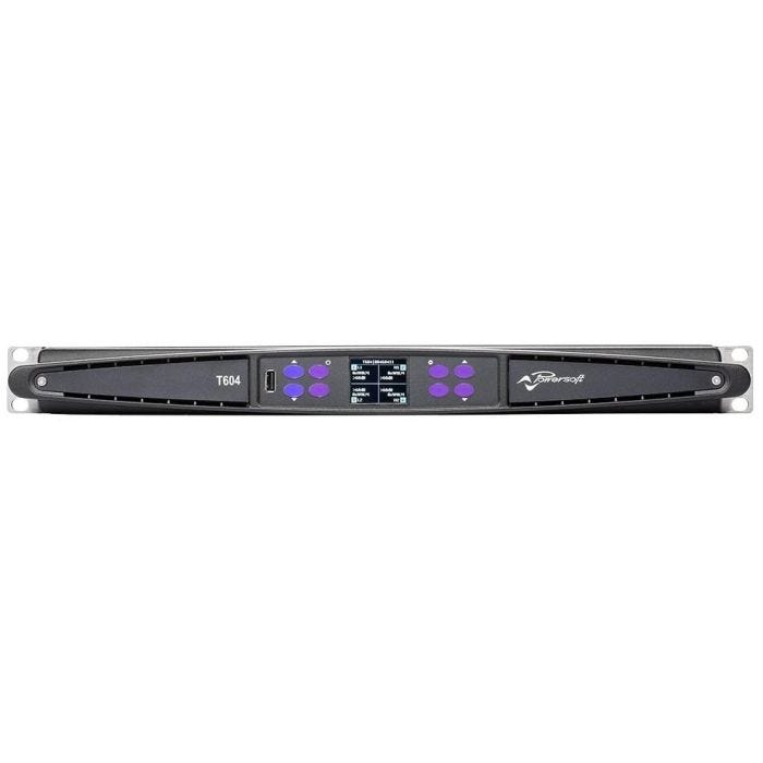 Powersoft T604 Ampli Touring DSP Dante 4x1250W 8ohms