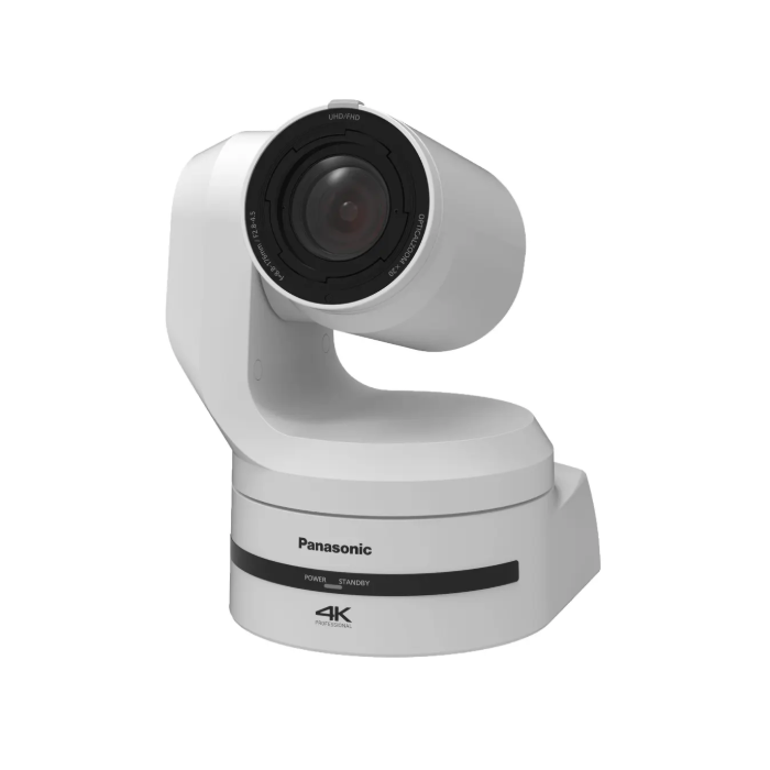 Panasonic AW-UE150AWEJ - 4K Integrated PTZ Camera with INTEGRATED AUTO-TRACKING, White version (requires additional 12V 4A power supply)