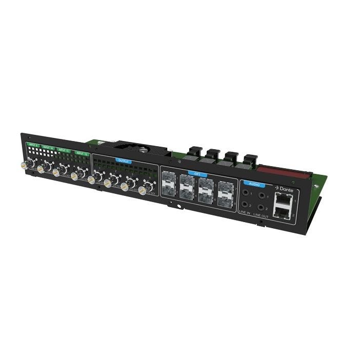 Pixel Hue Multi-input 12G-SDI & Optical Audio Combo Interface Card with 4K Signal Support