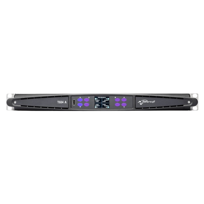 Powersoft 4x 1250W DSP and AES3 Touring Amplifier
