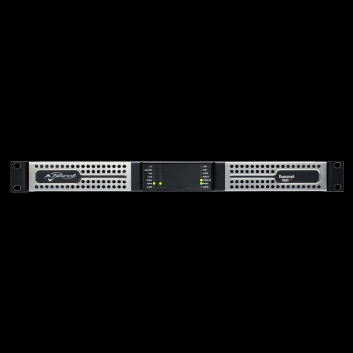 Powersoft Duecanali 1604 DSP Amplificateur 2ch avec DSP 1600W total