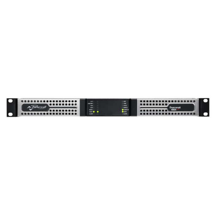 Powersoft 2x 2400W DSP and Ethernet Amplifier