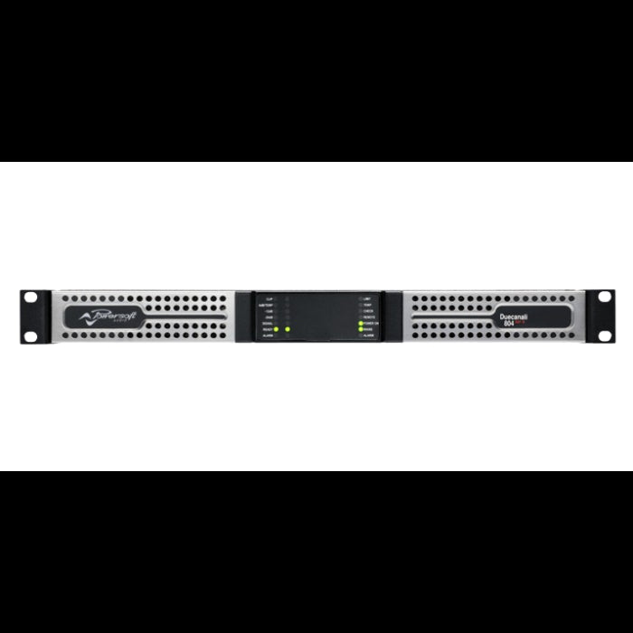 Powersoft Duecanali 804 DSP+ Amplificateur 2ch avec DSP 800W total, avec AES67