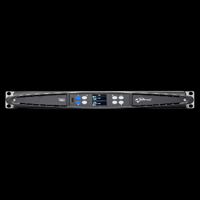 Powersoft T602 A Ampli Touring DSP - AES3 - 2x1250W 8ohms