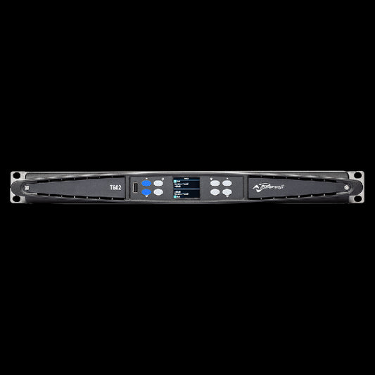 Powersoft T602 A Ampli Touring DSP - AES3 - 2x1250W 8ohms