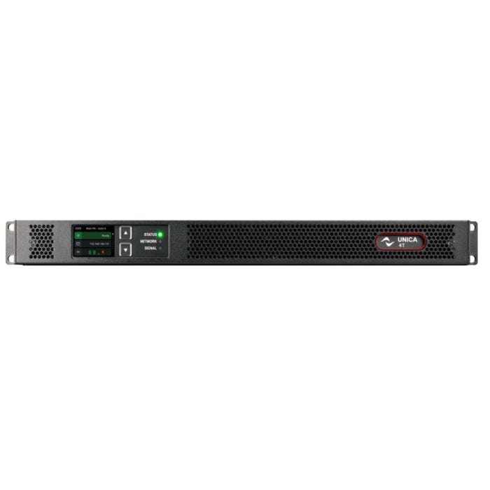 Powersoft Unica 4T Amplificateur de touring avec DSP et Dante, 4ch (17 600W total en 4Ω)