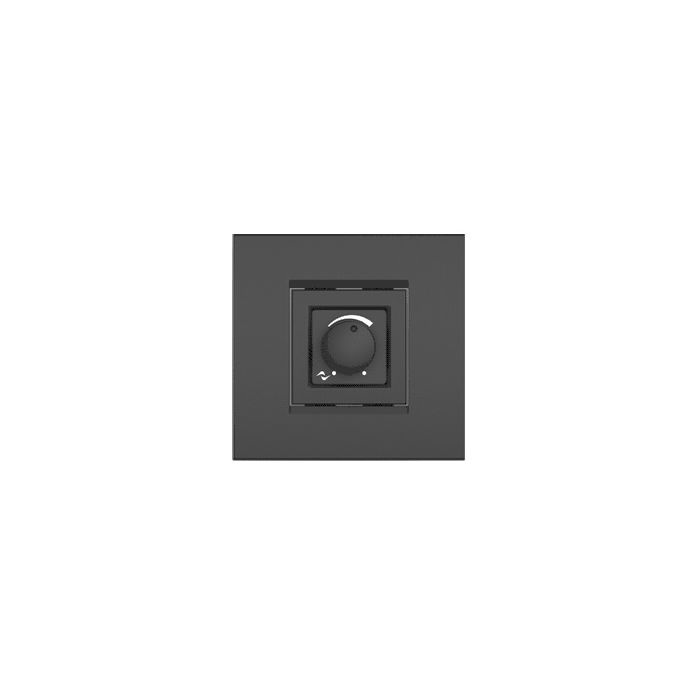Powersoft WMP SQUARE LEVEL BLACK Platine de volume passive, noire