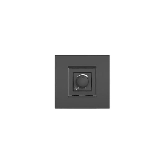 Powersoft WMP SQUARE LEVEL BLACK Platine de volume passive, noire