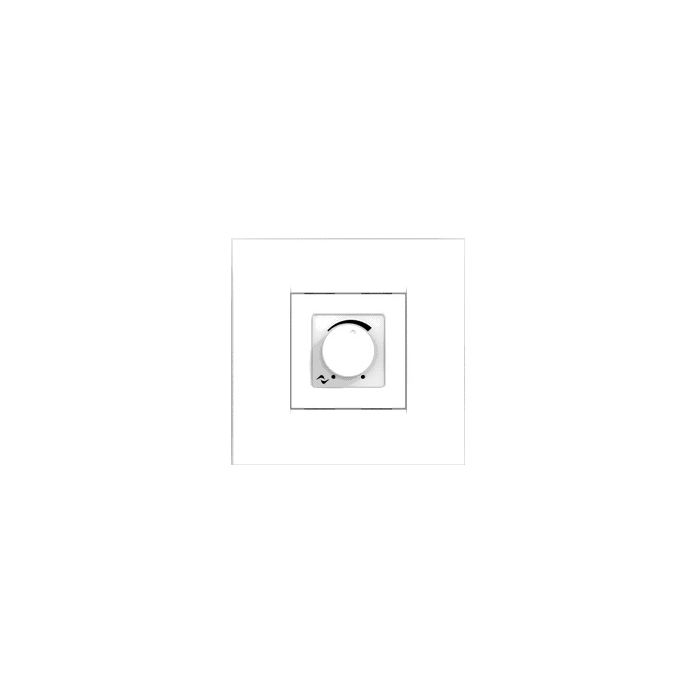 Powersoft White volume control wall plate