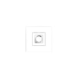 Powersoft WMP SQUARE LEVEL WHITE Platine de volume passive, blanche