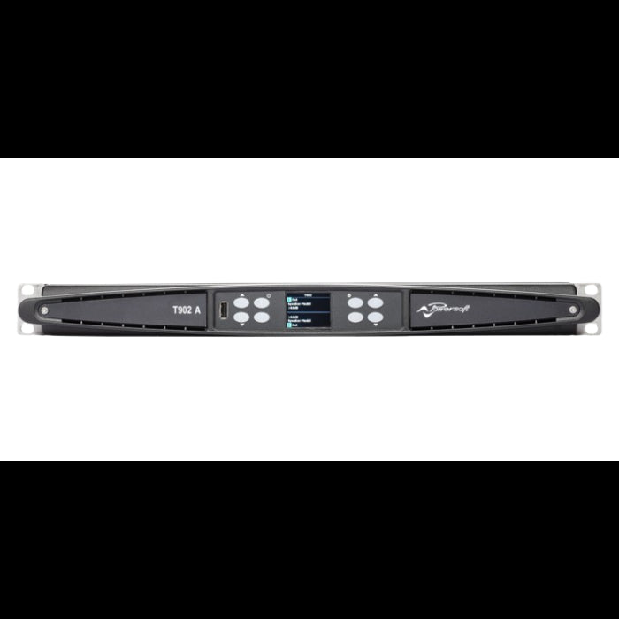 Powersoft T902 A Ampli Touring DSP - AES3 - 2x1800W 8ohms