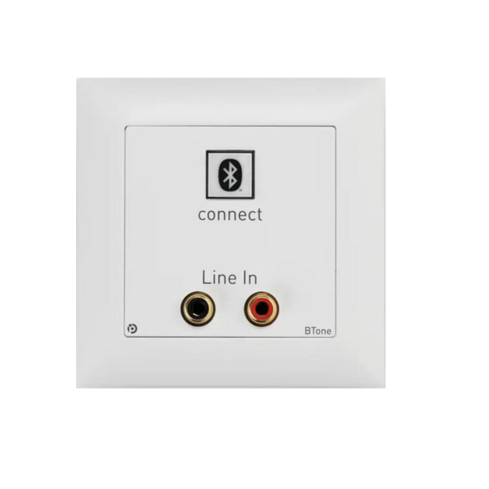 Pragma Innovations BTone 2 Dante 2-I - EU WH Platine Bluetooth bidirectionelle avec line IN, Dante 2x4, Format Europe