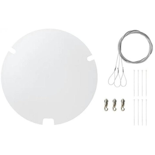 Shure A900W-R-GM Kit de montage par suspension Gripple avec cache pour MXA920W-R, blanc