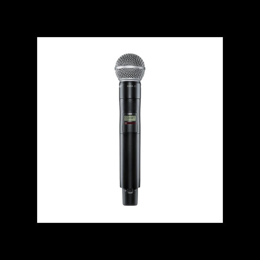 Shure AD2 / SM58=-K55 Émetteur numérique à main, capsule SM58, série Axient Digital K55 (606-694 MHz)