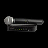 Shure BLX24E/PG58-M17 Système comprenant 1 récepteur BLX4 et 1 émetteur à main BLX2/PG58 (662-686 MHz)