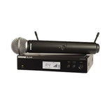 Shure BLX24RE/SM58-M17 Système comprenant 1 récepteur rackable BLX4R et 1 émetteur à main BLX2/SM58 (662-686 MHz)