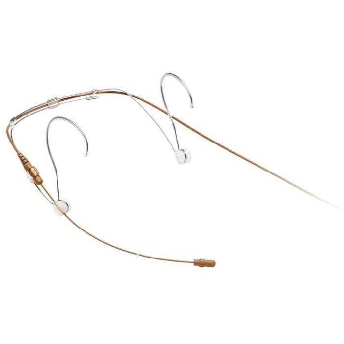 Shure DH5C / O-LM3 Microphone miniature DuraPlex serre-tête omnidirectionnel, lemo3, cacao