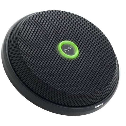 Shure MX396 / C-DUAL Micro à effet de surface, 2 capsules (2x 130°), sortie individuelle par capsule, LED + interrupteur