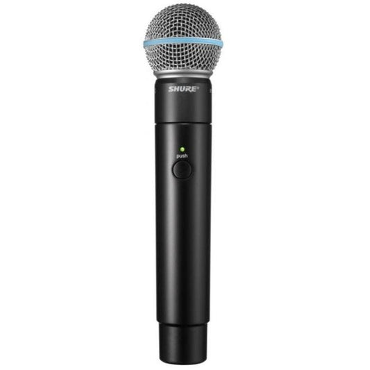 Shure MXW2/BETA58=-Z11 Émetteur numérique à main, capsule BETA58A, système MXW (1880–1900 MHz)