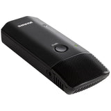 Shure MXW6/O=-Z11 Émetteur/récepteur avec micro de surface omni, système MXW (1880–1900 MHz), noir