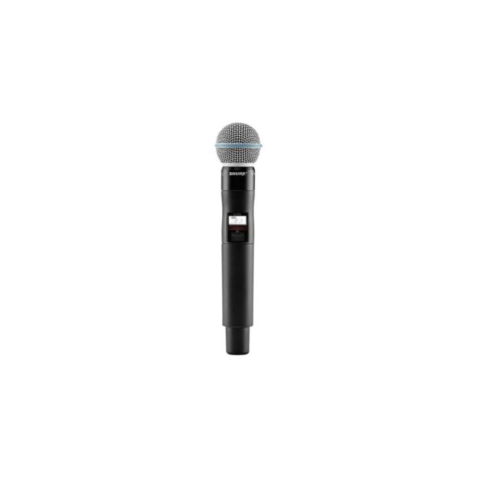 Shure QLXD2/B58=-K51 Émetteur numérique à main, capsule BETA58A, série QLX-D K51 (606-670 MHz)
