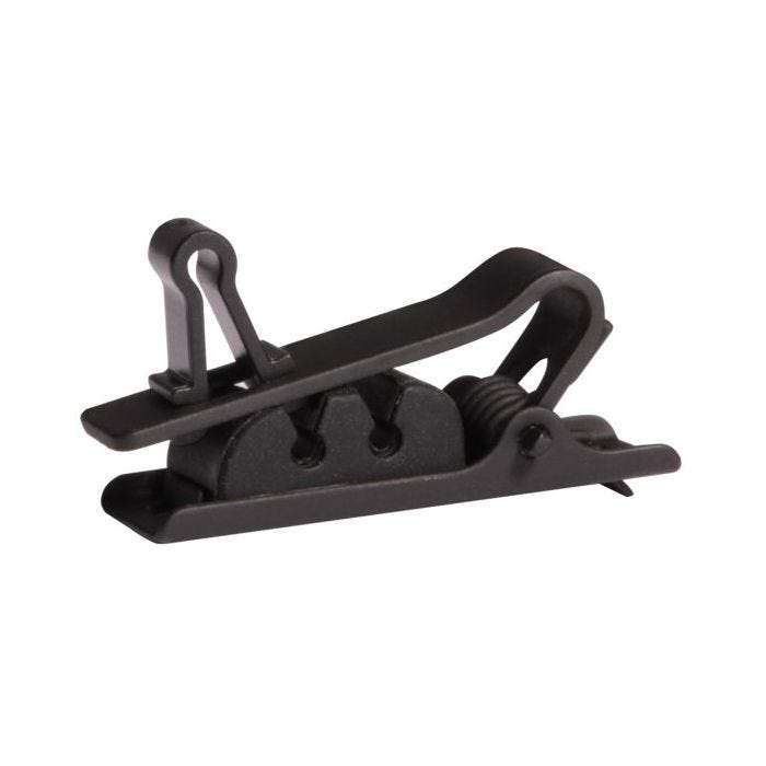 Shure Single Tie Clip (3 Assemblies) Black