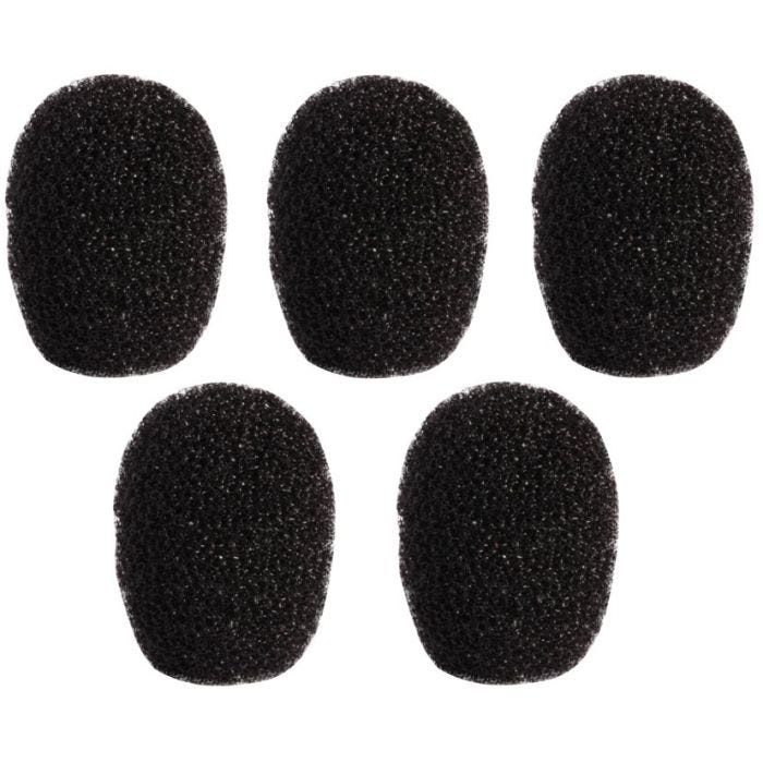 Shure Black Windscreen for TL/TH, 5 PCS.