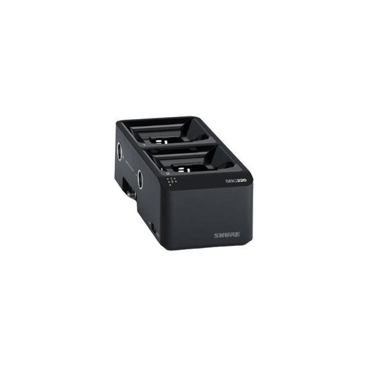 Shure SBC220-E Station de charge en réseau 2 emplacements pour ULXD1 / 2 et QLXD1 / 2, avec alimentation