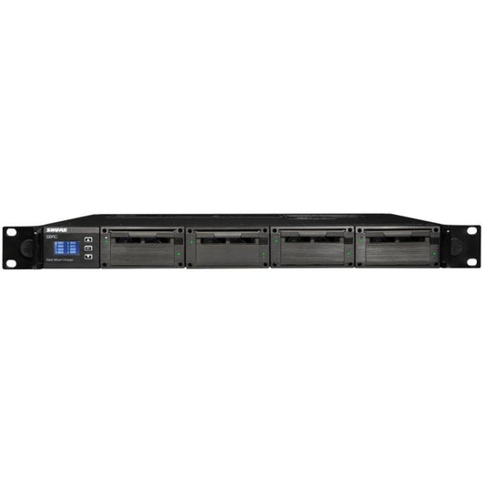 Shure SBRC Chargeur rackable (sans module) à compléter avec modules AXT901/AXT902/SBC-AX/SBM910/SBM910M/SBM920