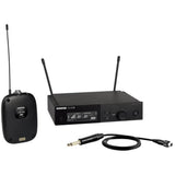 Shure SLXD14E-H56 Système comprenant 1 récepteur SLXD4, 1 émetteur SLXD1 avec adaptateur Jack (518-562 MHz)