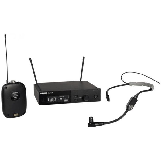 Shure SLXD14E/SM35-K59 Système comprenant 1 récepteur SLXD4, 1 émetteur SLXD1 avec micro serre-tête SM35 (606-650 MHz)