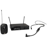 Shure SLXD14E/SM35-L56 Système comprenant 1 récepteur SLXD4, 1 émetteur SLXD1 avec micro serre-tête SM35 (650-694 MHz)