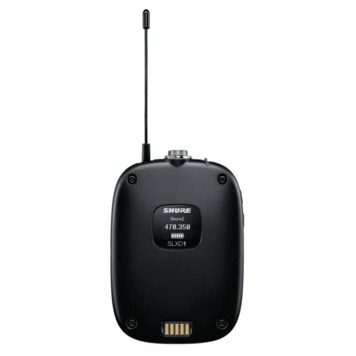 Shure SLXD1=-J53 Émetteur de poche numérique, série SLX-D J53 (562-606 MHz)