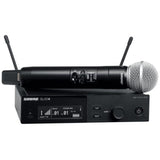 Shure SLXD24E/SM58-H56 Système comprenant 1 récepteur SLXD4 et 1 émetteur à main SLXD2/SM58 (518-562 MHz)l