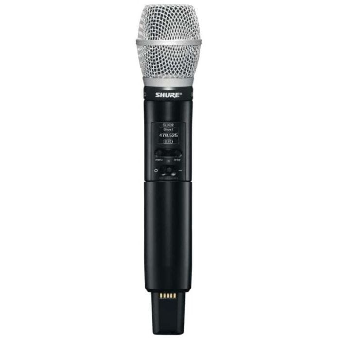 Shure SLXD2/SM86=-G59 Émetteur numérique à main, capsule SM86, série SLX-D G59 (470-514 MHz)