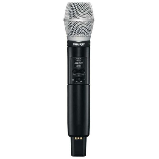 Shure SLXD2/SM86=-G59 Émetteur numérique à main, capsule SM86, série SLX-D G59 (470-514 MHz)