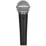 Shure SM58-LCE Microphone main dynamique, cardioïde, sans interrupteur