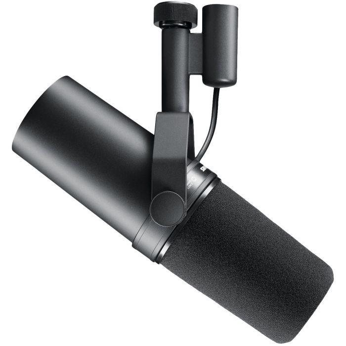 Shure Instrument Cardioid Dynamic Microphone incl. FoamClosetalk Windscreen