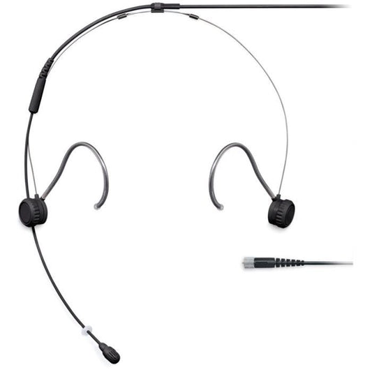 Shure TwinPlex TH53B/O-MDOT Microphone serre-tête miniature TwinPlex™, MDOT, noir