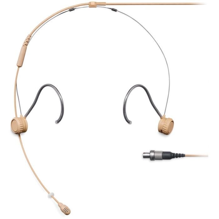 Shure TH53T/O-LEMO Microphone serre-tête miniature TwinPlex™, Beige, LEMO3