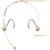 Shure TH53T/O-NC Microphone serre-tête miniature TwinPlex™, Beige, sans connecteur