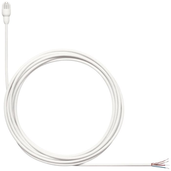 Shure TL47W / O-NC-A Microphone miniature TwinPlex™, Blanc, Sans connecteur