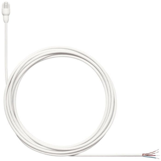 Shure TL47W / O-NC-A Microphone miniature TwinPlex™, Blanc, Sans connecteur