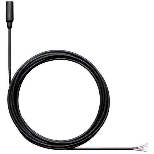 Shure TL48B / O-NC-A Microphone miniature TwinPlex™, Noir, sans connecteur