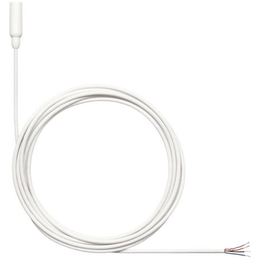 Shure TL48W / O-NC-A Microphone miniature TwinPlex™, Blanc, sans connecteur