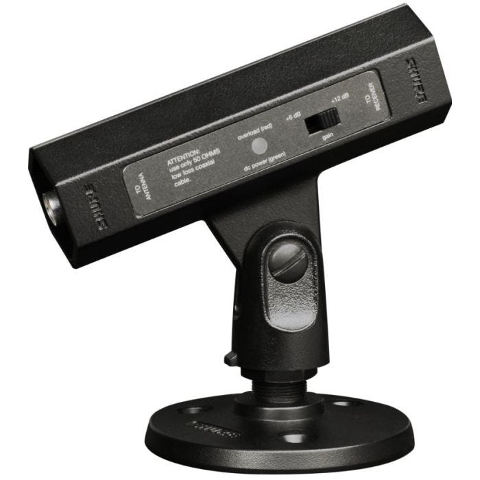 Shure UA834WB Amplificateur en ligne (+6/+12dB) 470-902MHz